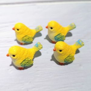 DJDK Cute Craft DIY Glass Ornaments Animal Model Dollhouse Miniature Figurines Fairy Garden Decor Micro Landscape Home Decor