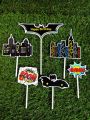 Topper cake Batman happy birthday hiasan kue ulang tahun. 
