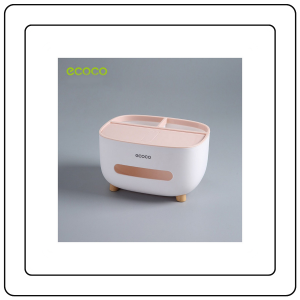 【JJ HOME】Minimalist Multi-Functional Tissue Box | Remote Control Holder | Desktop Storage