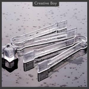 [Creative] 1Pc Plastic Kitchen Ice Tongs Food Serving Tong Cube Sugar Clip Grabber