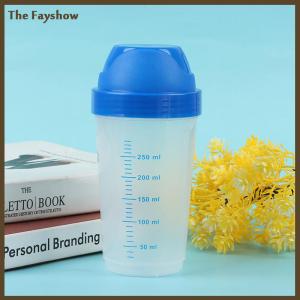 [The Fayshow] 300ml Shaker chai sáng tạo Milkshake protein bột trộn chai Lắc cup