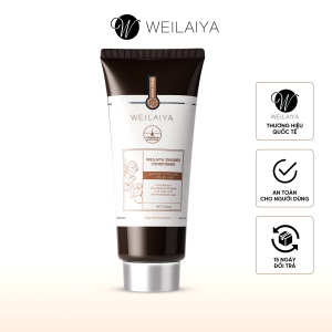 Dầu xả tóc thảo dược Weilaiya gừng giúp chống lão hóa da đầu và kích thích mọc tóc cho da thường da khô chai 200ml