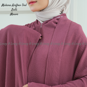 Mukena Dewasa Crinkle Airflow 3in1 Lesti