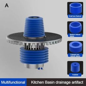 (local delivery) Kebidumei Universal Drain Connector Washing Machine Drain Carpet Drains Special Dishwasher Connector Sewer Washroom Accessories Adapter