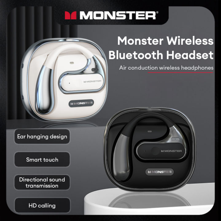 Monster AC320 headset bluetooth nirkabel stereo surround sound
