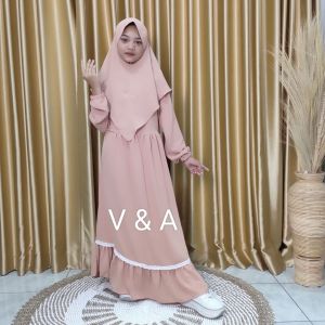 GAMIS ANAK SET JILBAB TERBARU | SIARY ANAK