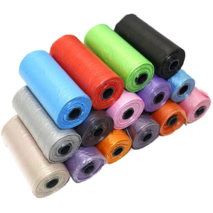 Dog Poop Bag Pet Refill Garbage Bag Waste disposable Pet Poop Bag15 bags per Roll Dog Trash Poop Bag Pet Garbage Disposable Trash Bag