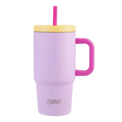Oasis Stainless Steel Insulated Mini Commuter Travel Tumbler 700ML | Kids Thermal Splash Proof Keep Drinks Cold 12 Hours