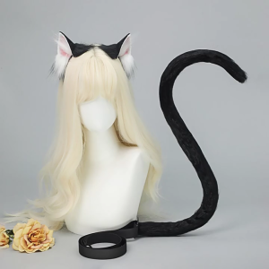 Trang phục halloween Phụ Kiện Headband Lông Đuôi Mèo Trang Phục Cho Phụ Nữ Masquerade Giáng Sinh Halloween đóng vai