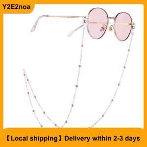 【Local shipping】 New Women Eyeglass Chains Sunglasses Reading Beaded Eyewears Cord Neck Rope