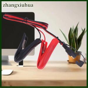 zhangxiuhua Car Solar Power Charging Extension Cable SAE To Alligator Crocodile Clip Connector Quick Release Quick Disconnect