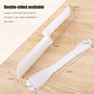 4 Rows Non-Stick Meatball Maker Creative Triple Beaf Fish Ball Rice Balls Mold Efficient Homemade PAZU
