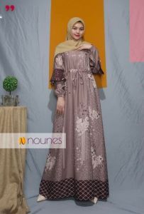 GAMIS PEREMPUAN MOTIF BUNGA GERIMIS BAHAN MAXMARA PRINTING PREMIUM - GAMIS WANITA TERBARU KEKINIAN - GAMIS MAXMARA LUX MAXY DRESS - GEA FASHION