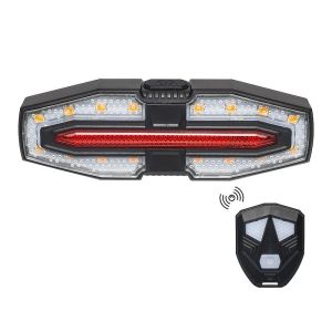 BUCKLOS Đèn xi nhan xe đạp MTB đèn hậu xe đạp chống nước điều khiển từ xa không dây đèn hậu thông minh cho xe đạp.