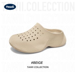 Tawii.Slip-on Slides EVA Sandals for men Outdoor sandals Beach Slippers Thick-Sole