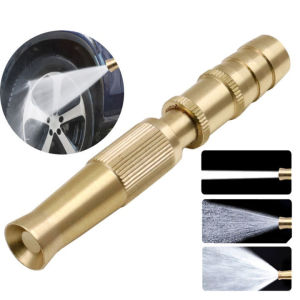 Hoze Nozzle Spray Semprotan Air Kuningan Semprotan Air Cuci Motor Mobil Tanaman - Hose Nozzle Spray