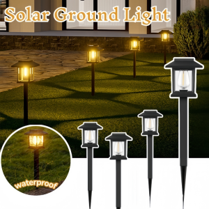 Solar Light Outdoor Waterproof LED Ground-mounted Lawn Lights Tungsten Decorative Landscape Lights
