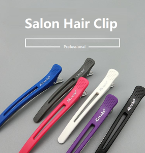 [SG👍Recommended] 6Pcs/set 11cm Premium Anti-slip Hair Styling Section Clip Tight ABS Pro Salon Hair Pins Clips Grips Barrette Popularity Simple Hairpin Tools