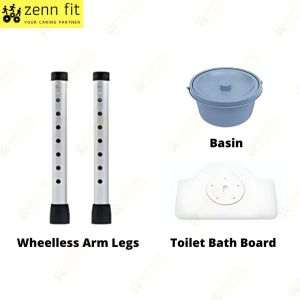 High Quality 8 Level Height Adjustable Lightweight Walking Frame Rubber Cap Pad Cover Walking Frame for OKU/Elderly