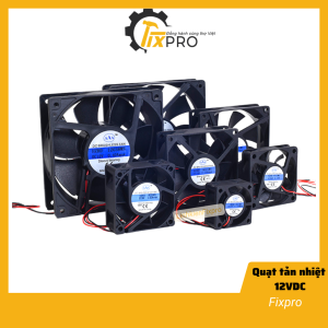 Quạt tản nhiệt DC 12V 4x4x2cm chất lượng tốt  -Fixpro