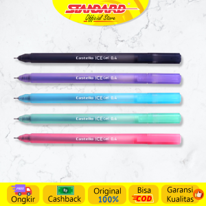 Standard - Pulpen Castello Ice Gel 0.4 ( Alat Tulis / Pen / Ballpoint / Pena )