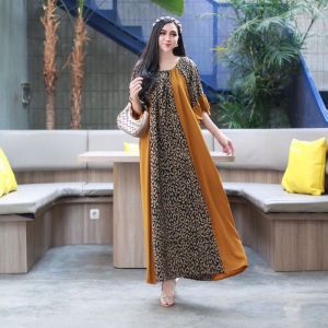 GAMIS TERBARU KEKINIAN 2023 \\ DRESS ANDIN FUJI \\ GAMIS KOMBINASI \\ BAHAN LEMBUT HALUS NYAMAN \\ LD 120 PB 115