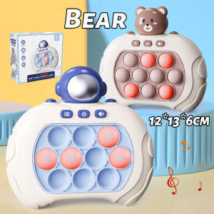 🇸🇬 [In Stock] NEW Upgraded Bubble Pop It Fidget Ball Toy Pop Quick Push Bubble Game Finger Squeeze Toys For Kids