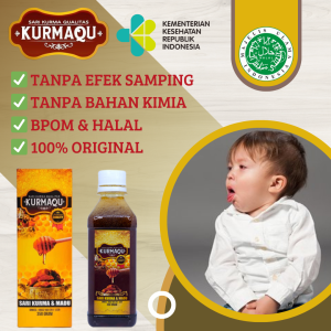 Obat Pereda Batuk & Pilek Bayi Baby - Kurmaqu Original Ekstrak Madu dan Sari kurma Asli - Kurmaku - Kormaku