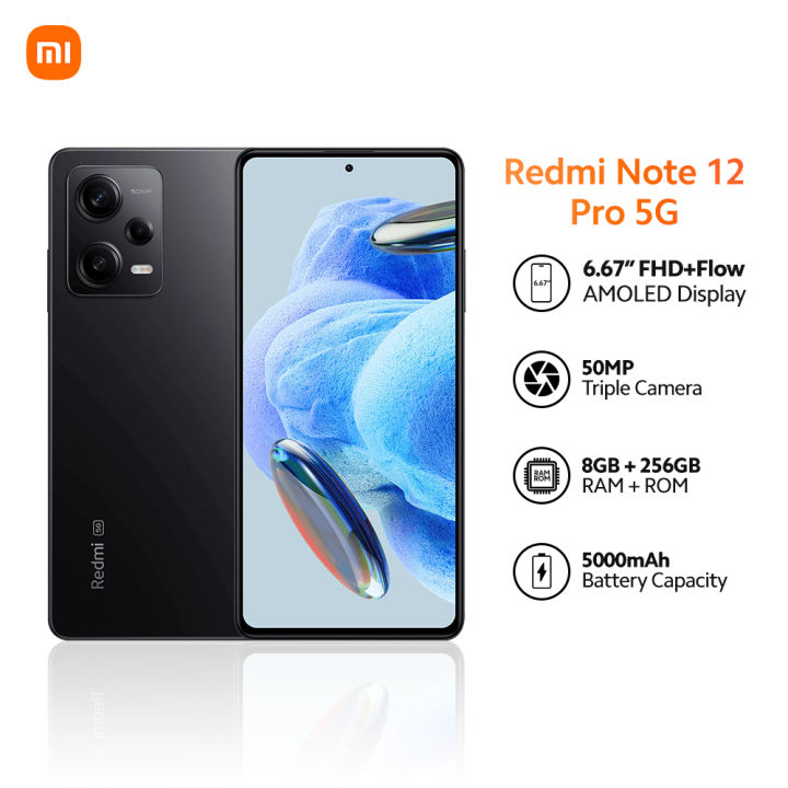 Xiaomi Redmi Note 12 Pro 5g 8gb Ram 256gb Rom 6.67