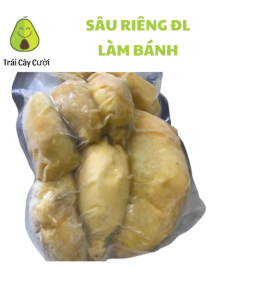 (GIAO HỎA TỐC HCM)Sầu riêng Ri6 nguyên múi  làm bánh đông lạnh  -1kg - Trái Cây Cười