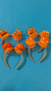 Bí ngô hairhoop lễ hội Headband Halloween dressingup đạo cụ trang phục headpiece bữa tiệc chủ đề Headband người lớn kỳ nghỉ đạo cụ