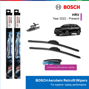 BỘ GẠT MƯA BOSCH AEROTWIN 24" & 18": HONDA HRV ĐỜI XE 2022 ĐẾN NAY