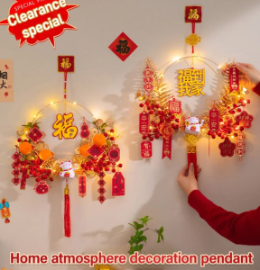 【✨Ready Stock✨】2025 Spring Festival Decor Good Luck Family Atmosphere Decorative Pendant Chinese New Year Decorative Hanging福到我家挂件 福字挂件 春节挂件