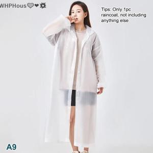 WP💓💛💖 EVA Fashion Leopard Print Rain Poncho- Lightweight Packable Windproof All-Season Thickened Full-Body Raincoat Hooded