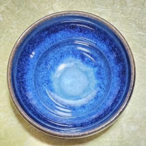 C250 Authentic Tenmoku Jian Zhan 建盏 Tea Cup By Yu Xuan 余轩. Blue Sky 回蓝 Design
