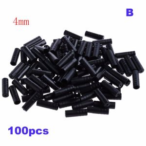 PANG8 Plastic Black Cycling Accessories Bicycle Housing Ferrules Crimps Riding Parts Cable Caps Brake Line Cap Shifter Line Cap Cord End Covers