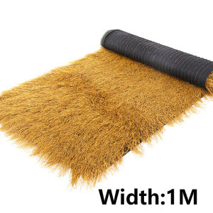 (20m per roll)2m Wide Mexican Artificial Thatch Straw Roof Tiki Bar Decoraions Fireproof Synthetic Palm