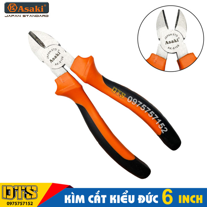 tìm hiểu về mã m code trong lập trình gia... Kìm cắt kiểu Đức Asaki AK-8108 6 inch - 150mm | Lazada.vn