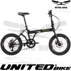 Sepeda United Quest CI-04 20 Sepeda Lipat Dewasa Folding Bike 20 inch