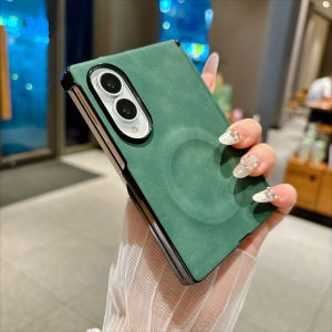 For Samsung Galaxy Z Fold 8 Case Luxury PU Leather Skin-friendly Protective Back Cover For Samsung Z Fold 8 Shell Funda