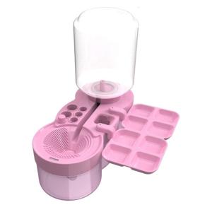 Brushes Rinser Multifunction Brush Cleaner with Palette Water Cycle Rinser Brush Cleaner Art Supplies