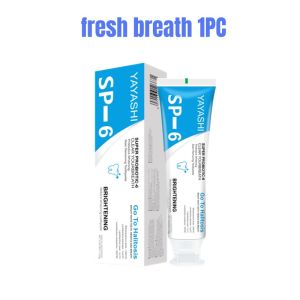 YAYASHI Whitening Toothpaste Sp-6 Brightening Probiotic Toothpaste Whitening Deep Cleaning Remove Stains Fresh Breath