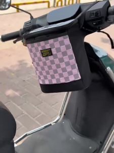 Front Storage Hanging Bag for Electric Bikes and Motorcycles with Large Capacity and Waterproofing