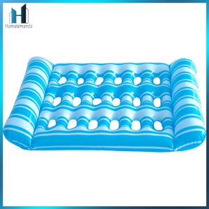 【Homelements】 Inflatable Floating Bed Portable Hammock Recliner Chair for Swimming Pool Party