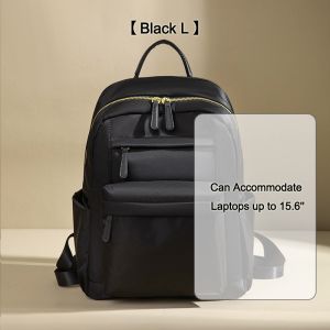 SG STOCK Large Capacity Women Backpack Laptop Bag All-match Oxford Cloth Travel Backpack