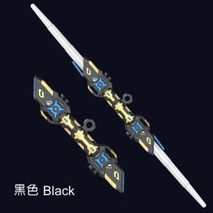 Kiếm Ánh Sáng Lazer 2 Đầu Xoay 360 Độ Phiên Bản Hoàn Toàn Mới Phóng To Thu Nhỏ Sử Dụng Pin Sạc Type C