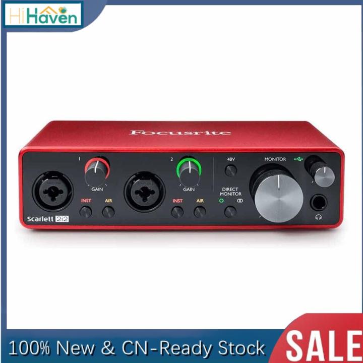 Scarlett 2i2 3rd Gen store Audio Interface