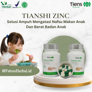 Zinc Tiens untuk anak vitamin anak nafsu makan gemuk vitamin bayi gemuk vitamin penggemuk badan anak