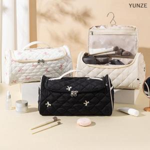 [COD] YUNZE Quilted Travel Case For Dyson Airwrap Cotton Hair Tools Travel Bag Hangable Storage Bags With Hanging Hook
