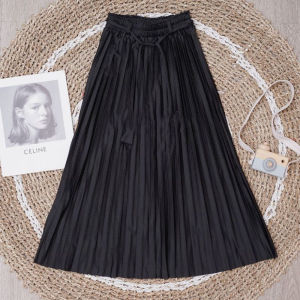 Rok Plisket Anak Tanggung S M L XL 6-12 Tahun  Rok Premium Kualitas Import  Crepe Koshibo COD